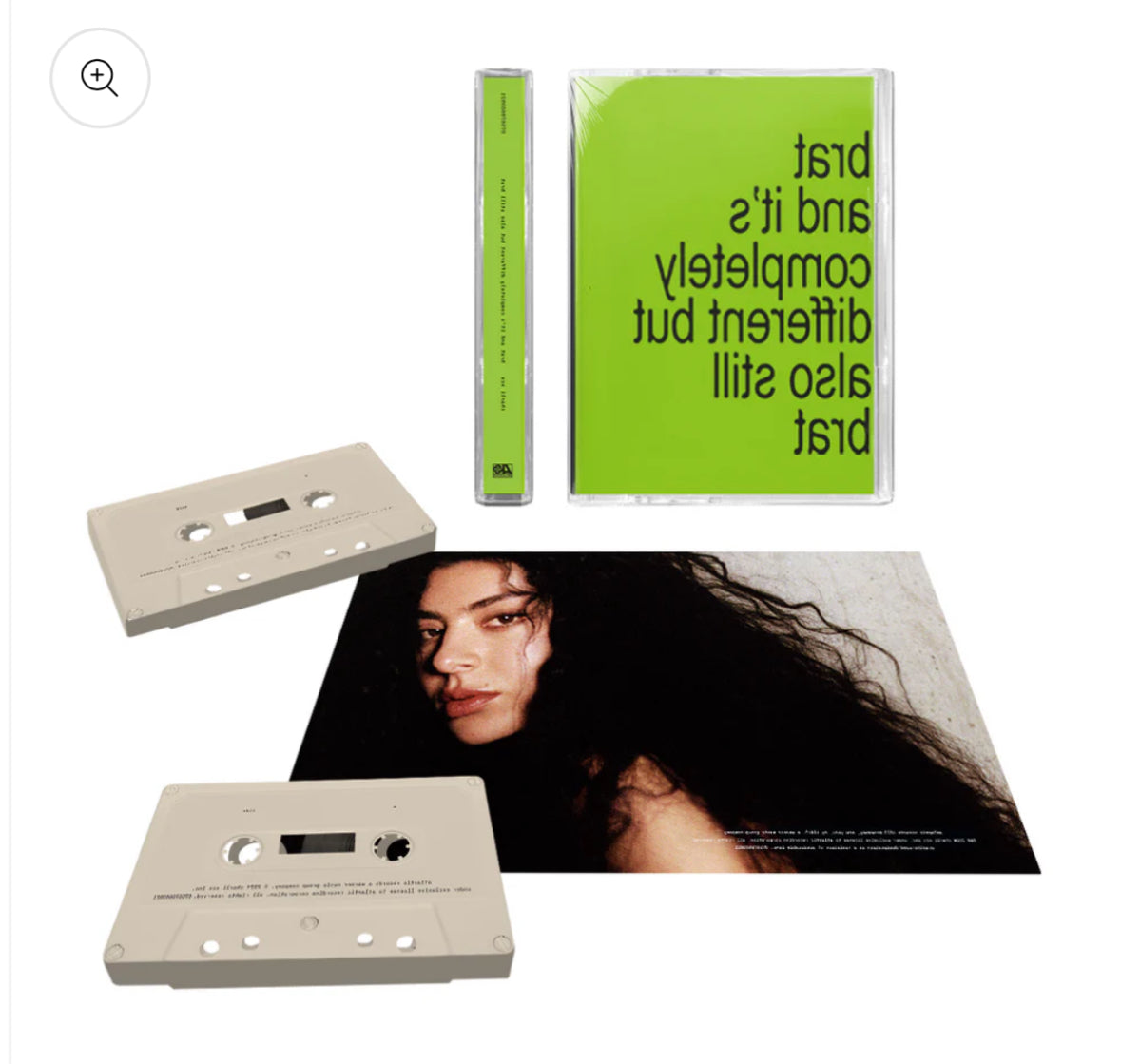 Charli XCX - Brat and it’s completely different but also still brat (2 cassette set)