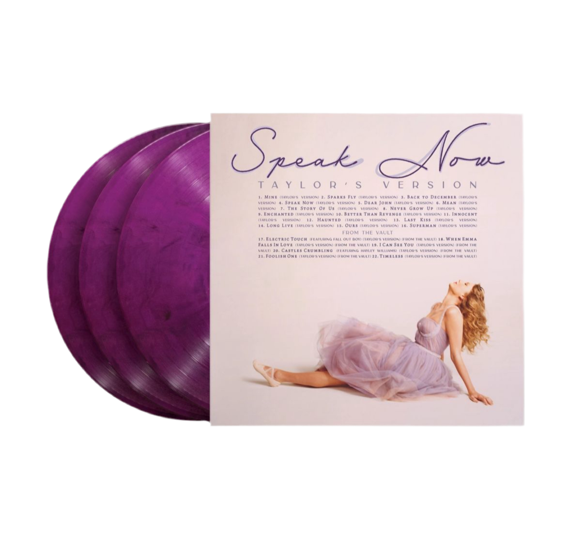 Taylor Swift - Speak Now (Taylor's Version) Orchid Marbled Vinyl 3LP