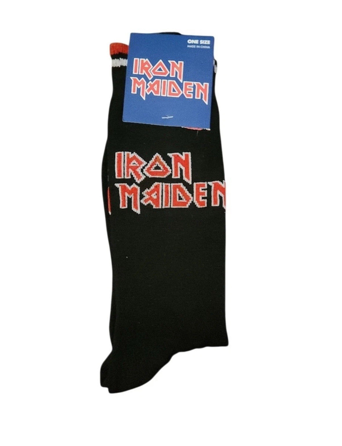 Iron Maiden crew socks , US Shoe Size 7-12
