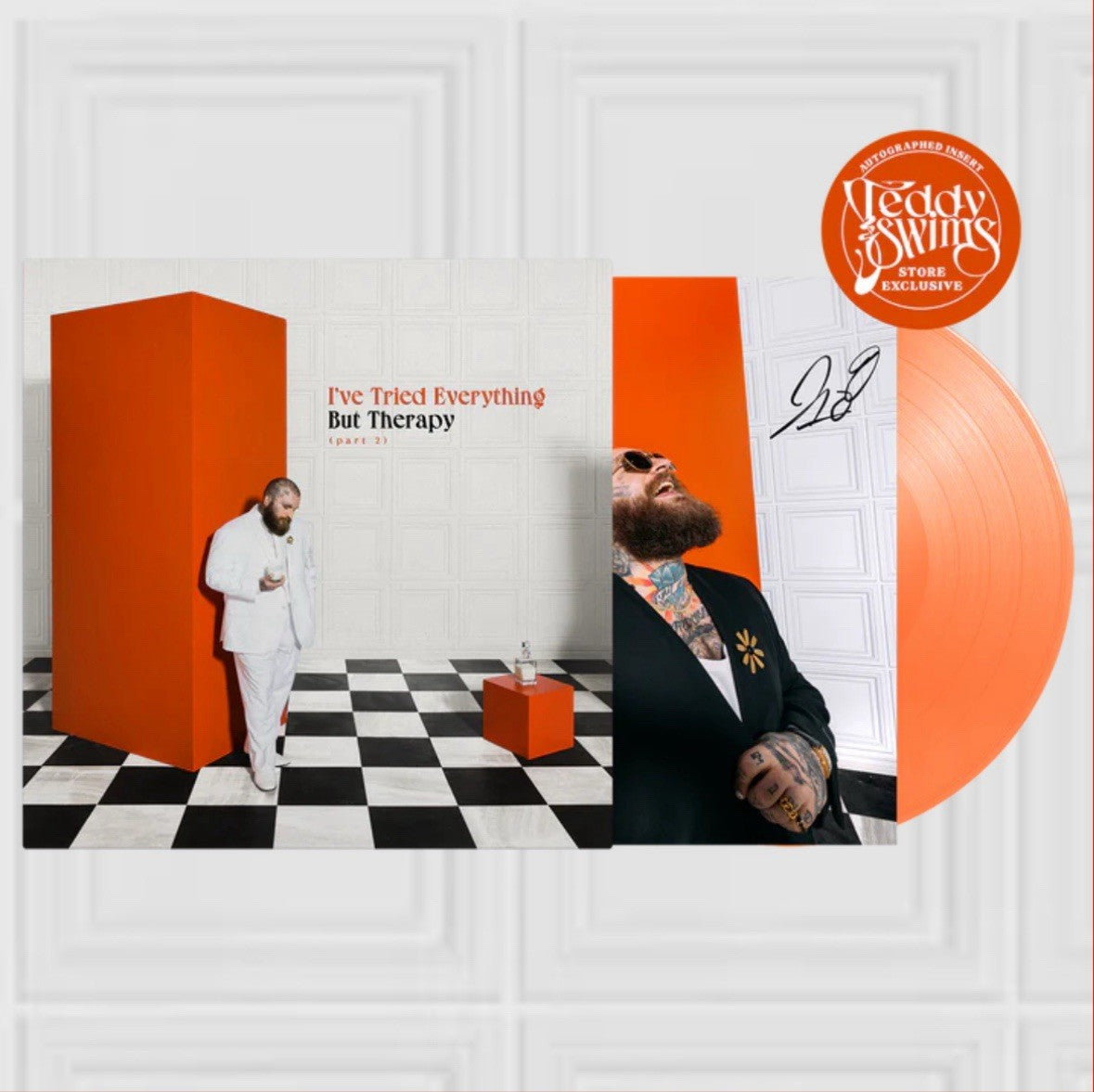 Teddy Swims - (AUTOGRAPHED) I've Tried Everything But Therapy (Part 2) Vinyl
