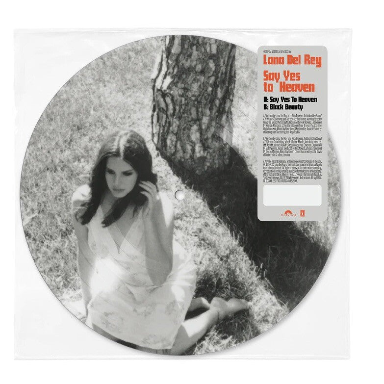 Lana Del Rey - Say Yes To Heaven Black Beauty Limited 7” Picture Disc Vinyl