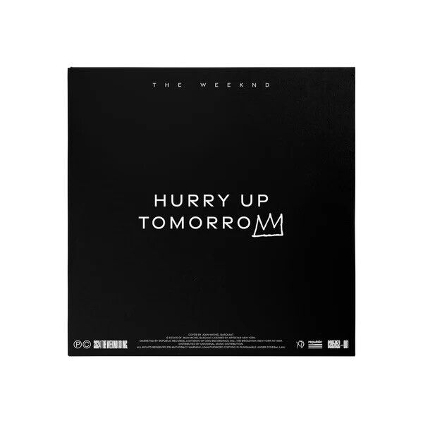 The Weeknd x Basquiat - Hurry Up Tomorrow, Limited Edition Vinyl LP