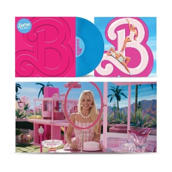 Barbie The Album - Movie Soundtrack, embossed cover limited sky blue vinyl new