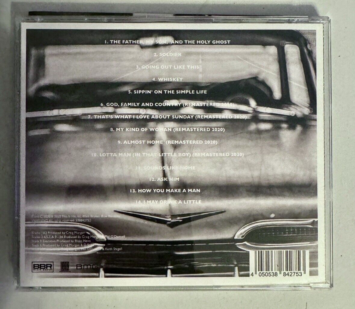 Craig Morgan - God, Family, Country (CD, 2022) SIGNED Booklet, NEW/UNPLAYED