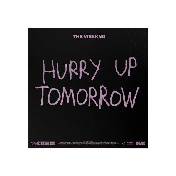 The Weeknd X Harmony Korine For Edglrd - Hurry Up Tomorrow Collector’s Vinyl LP