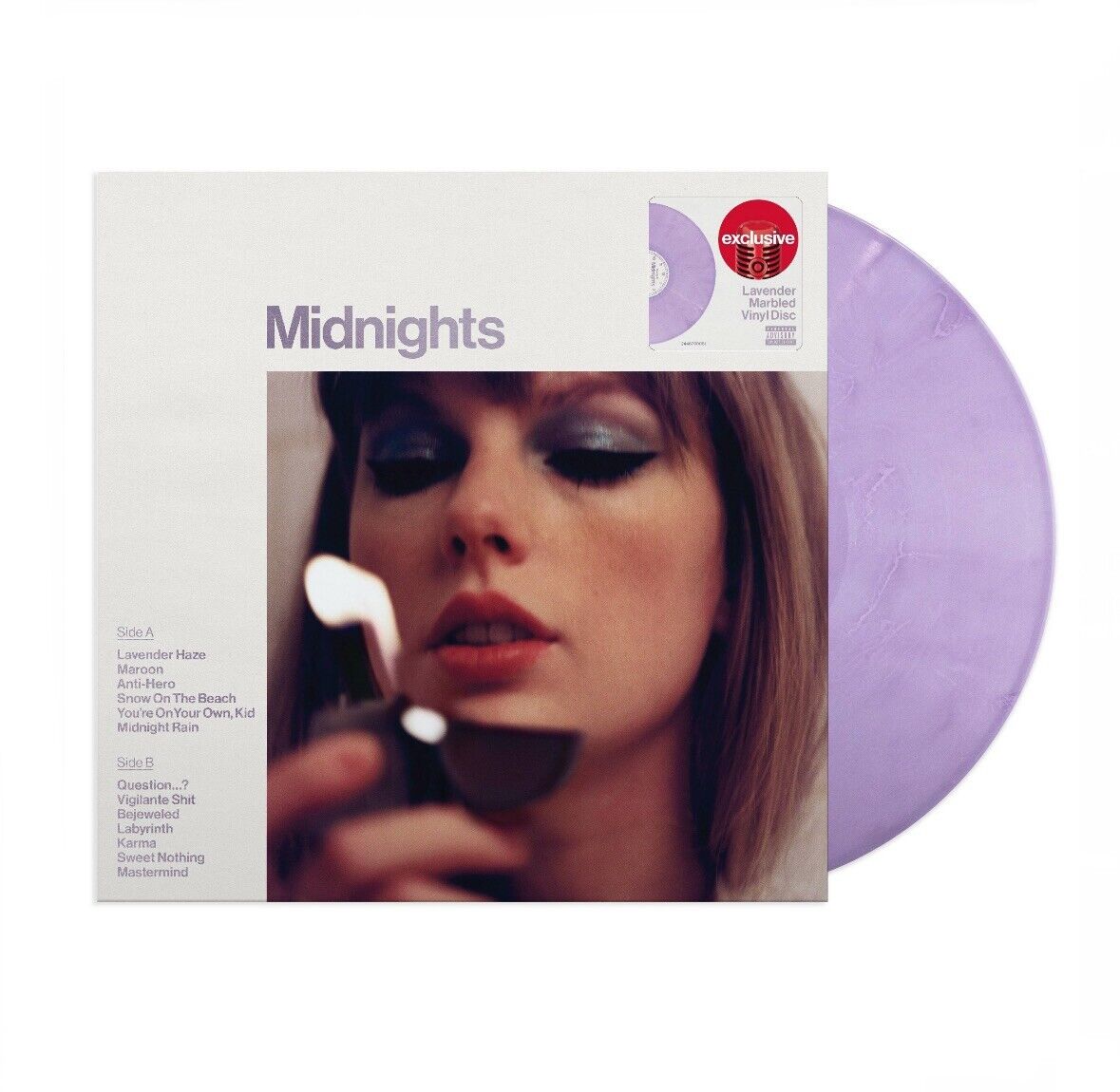 Taylor Swift - Midnights, Marbled Lavender Vinyl LP