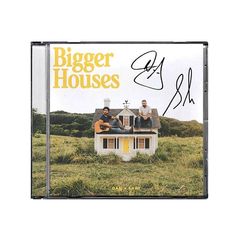 Dan + Shay- "Bigger Houses" CD with Signed Autograph Insert