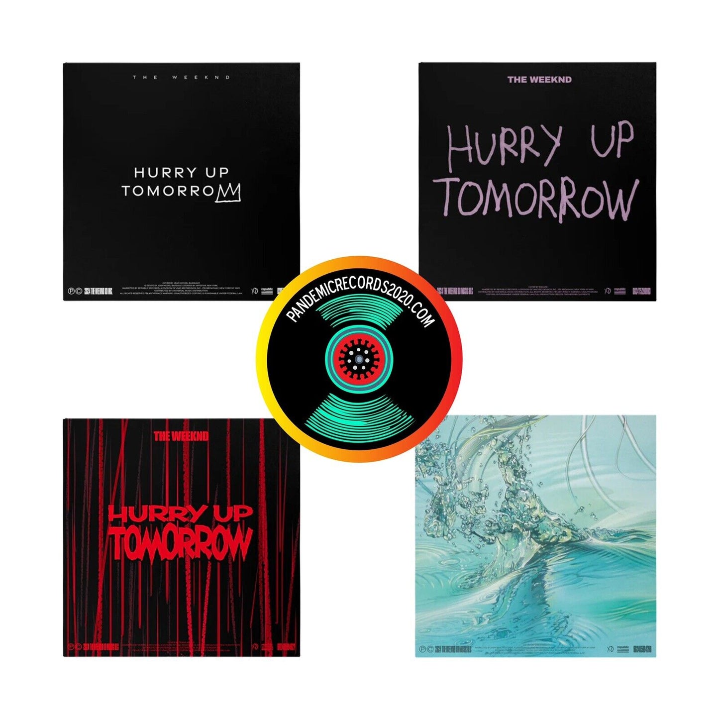 The Weeknd - HURRY UP TOMMOROW COLLECTORS EDITION VINYL BUNDLE