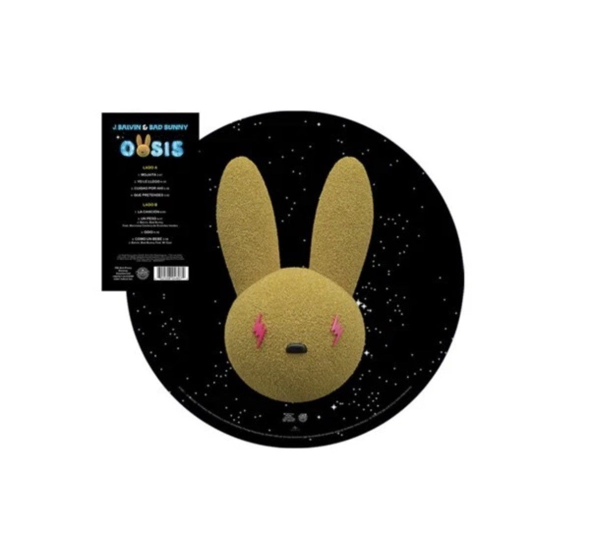 Bad Bunny J Balvin Oasis Picture Disc Vinyl Record LP - NEW SEALED