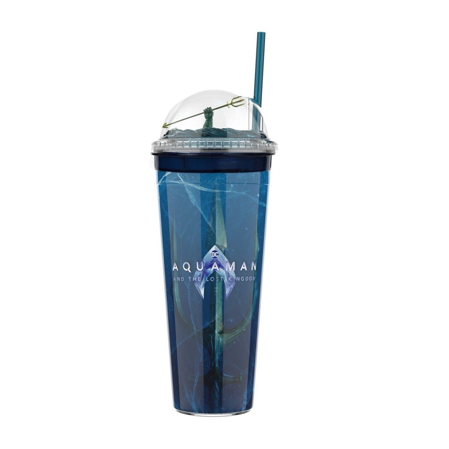 Cinemark Aquaman Lost Kingdom 11" Tumbler Cup NEW