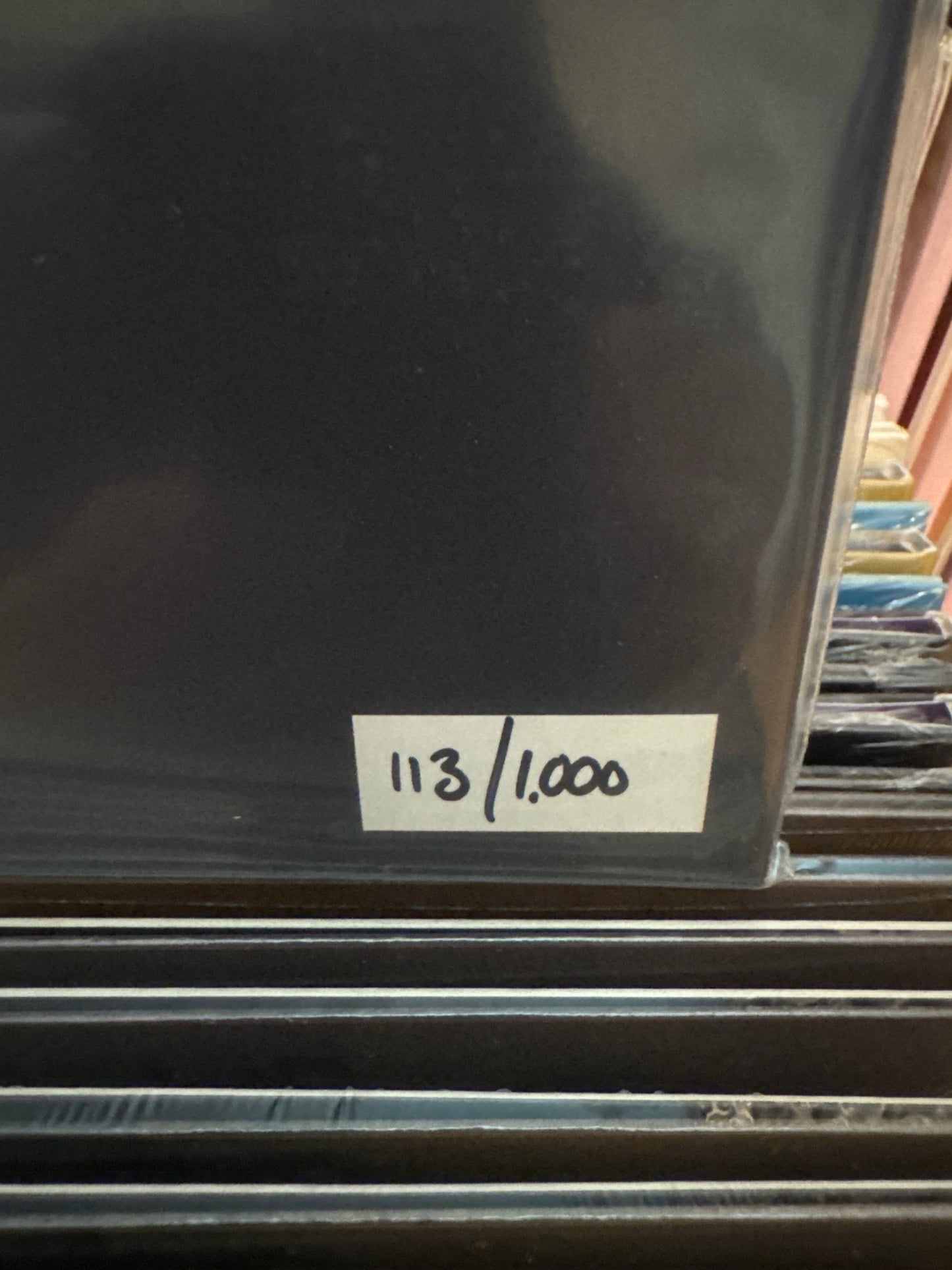 St Vincent - ALL BORN SCREAMING, Fire Splatter, (Autographed Art Card)