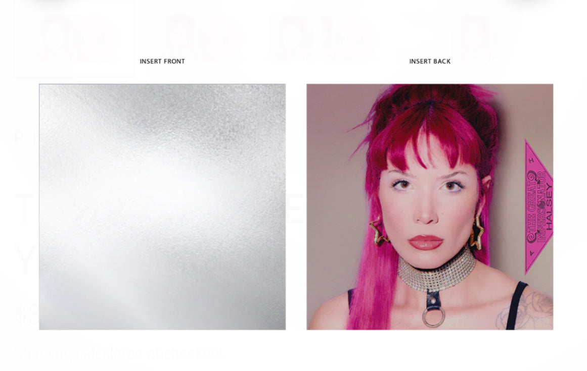 Halsey - THE GREAT IMPERSONATOR Y2K PINK VINYL