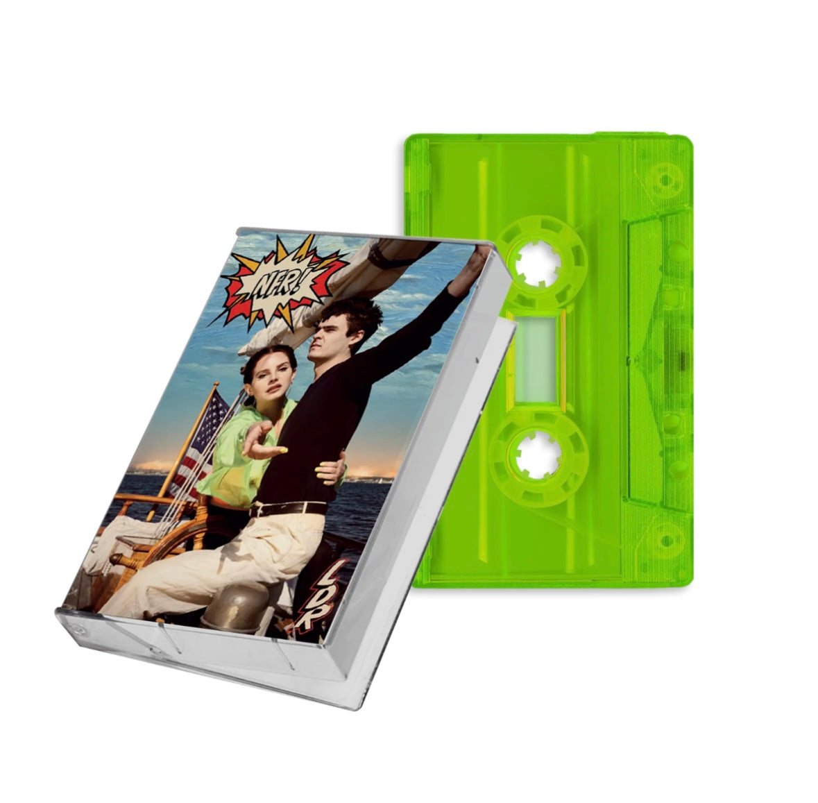 Lana Del Rey - 'NORMAN FUCKING ROCKWELL!' LIME GREEN CASSETTE