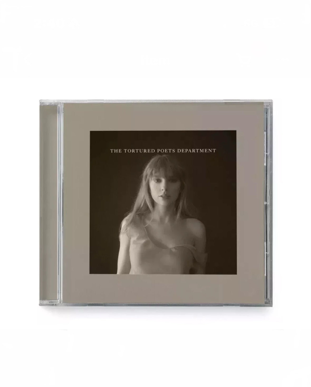Taylor Swift - TTPD The Tortured Poets Department CD + Bonus Track “Down Bad” Acoustic