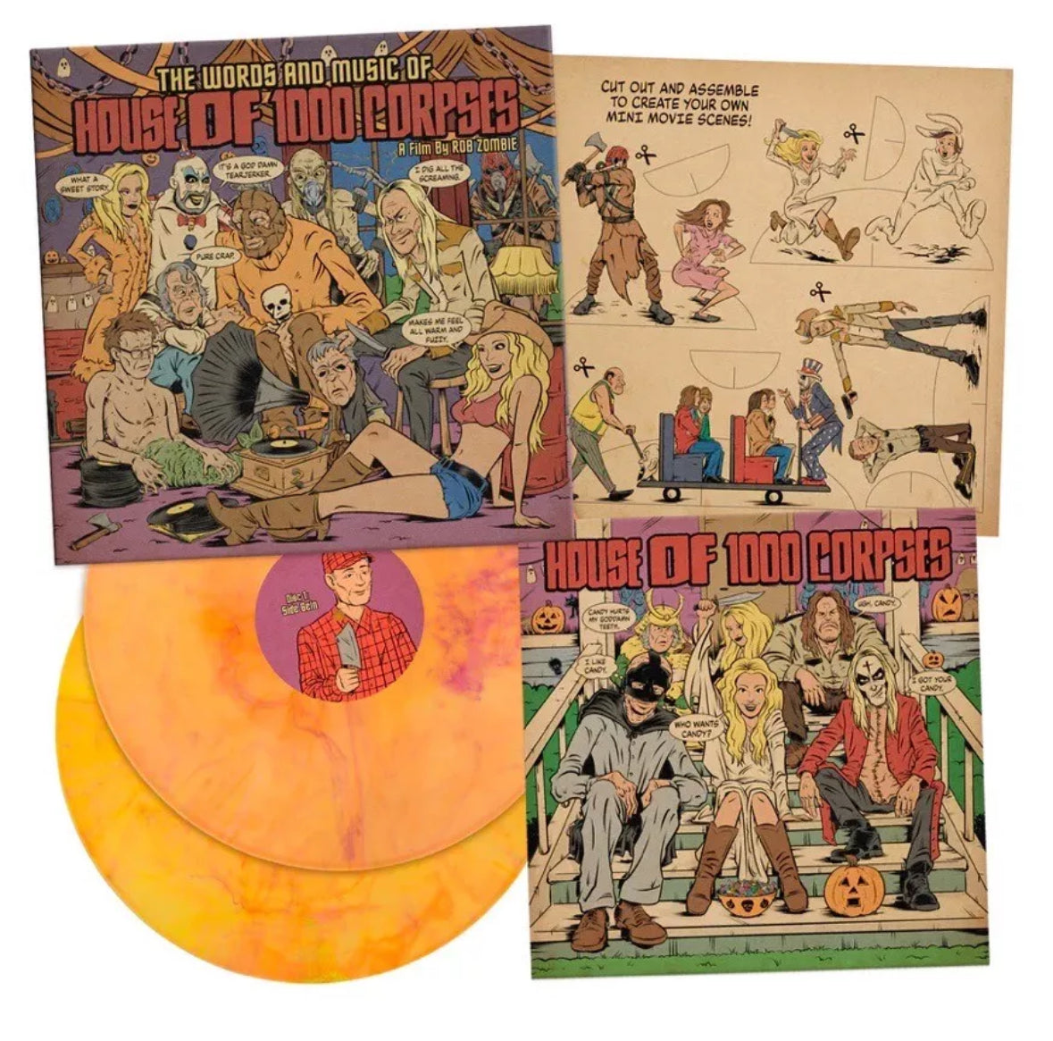 The Words And Music Of HOUSE OF 1000 CORPSES, (Halloween variant) Rob Zombie film Soundtrack