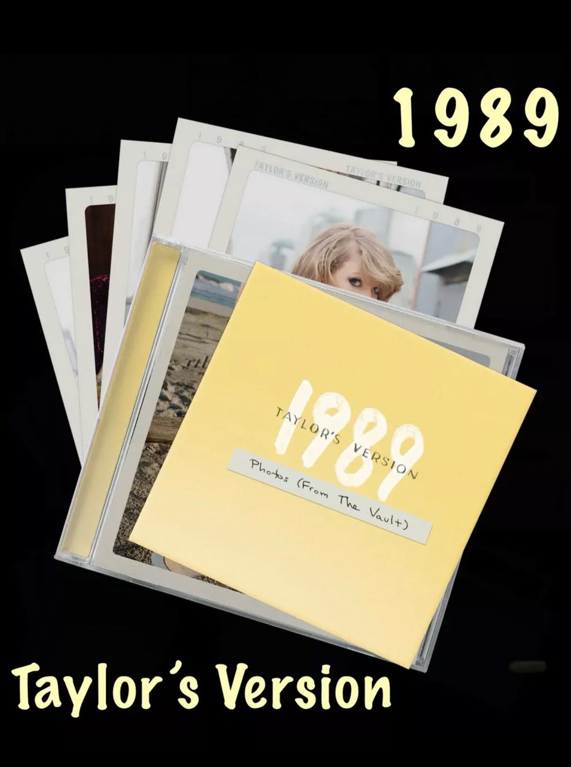 Taylor Swift - 1989 (Taylor’s Version) Sunrise Yellow, Deluxe Polaroid CD