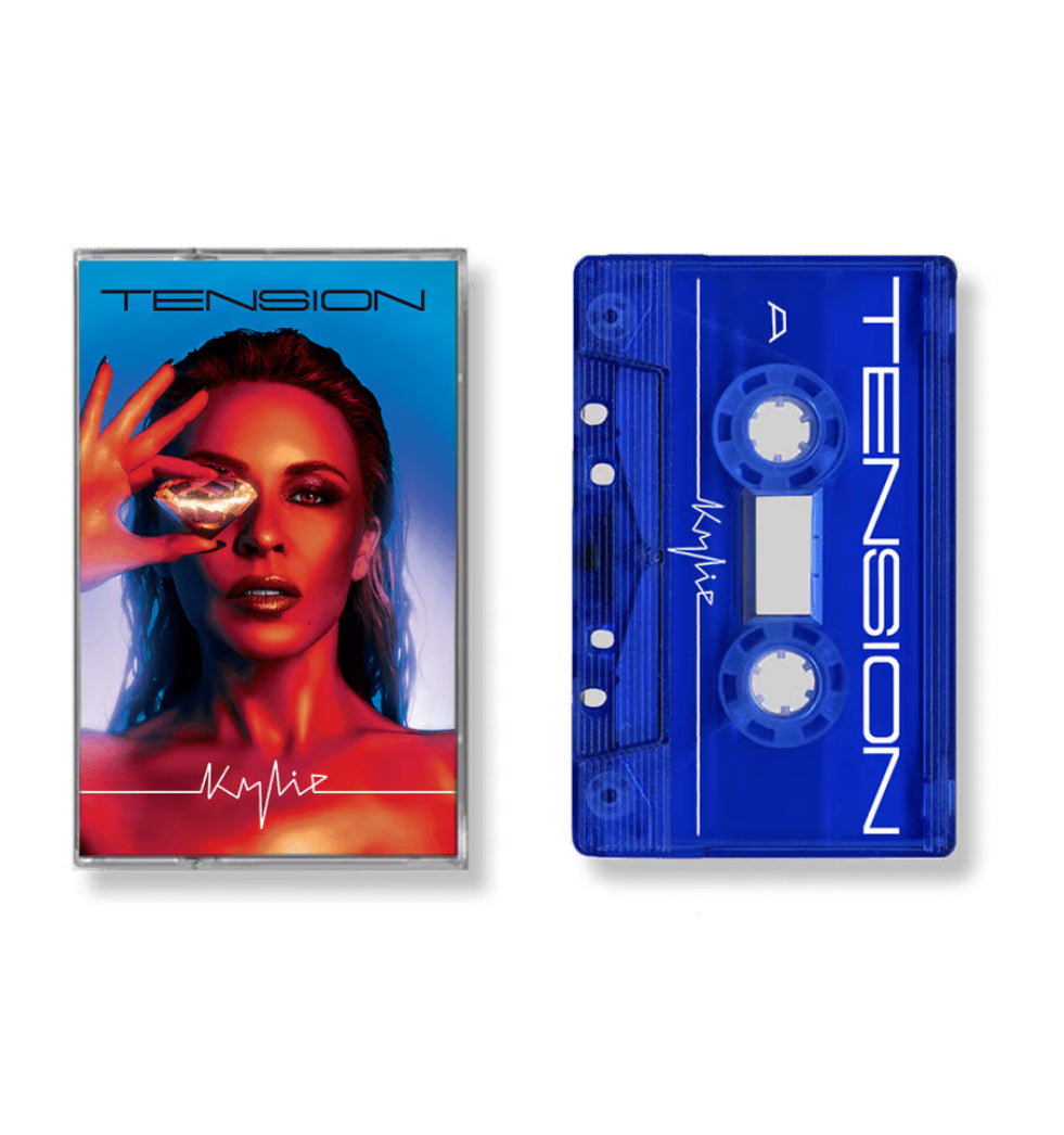 Kylie Minogue - TENSION LTD EDITION BLUE CASSETTE