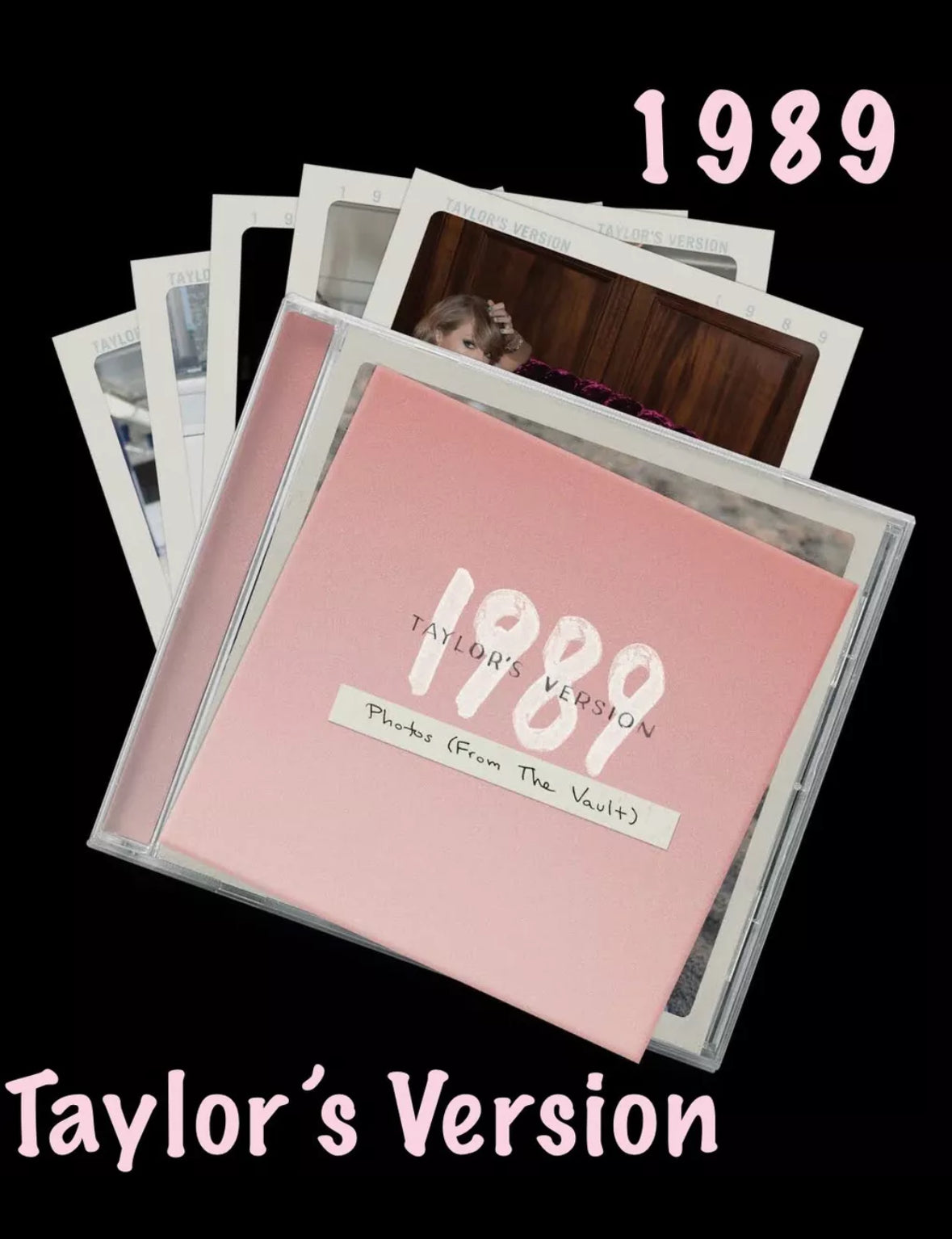 Taylor Swift - 1989 (Taylor’s Version) Rose Garden Pink, Deluxe Polaroid CD