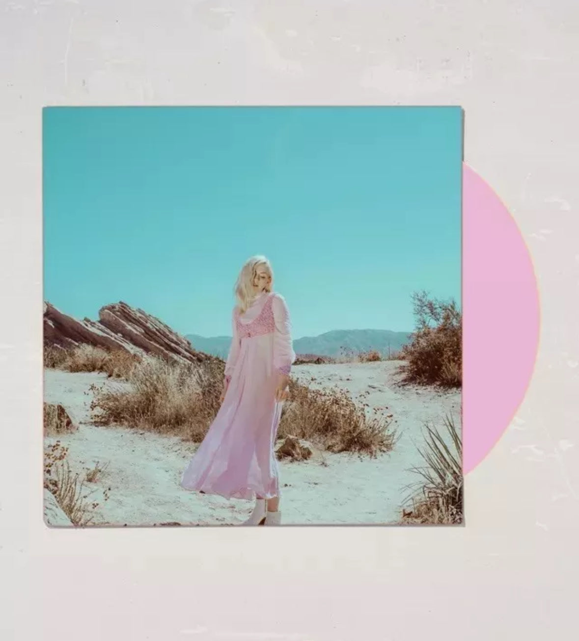 Emily Kinney - The Supporting Character Exclusive Opaque Baby Pink Vinyl LP
