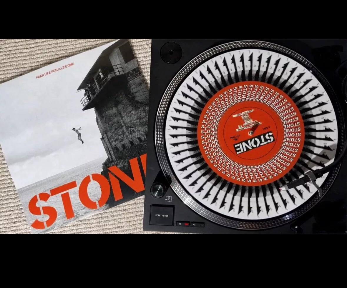 STONE - FEAR LIFE FOR A LIFETIME, ZOETROPE LTD TO 500 COPIES & HAND NUMBERED