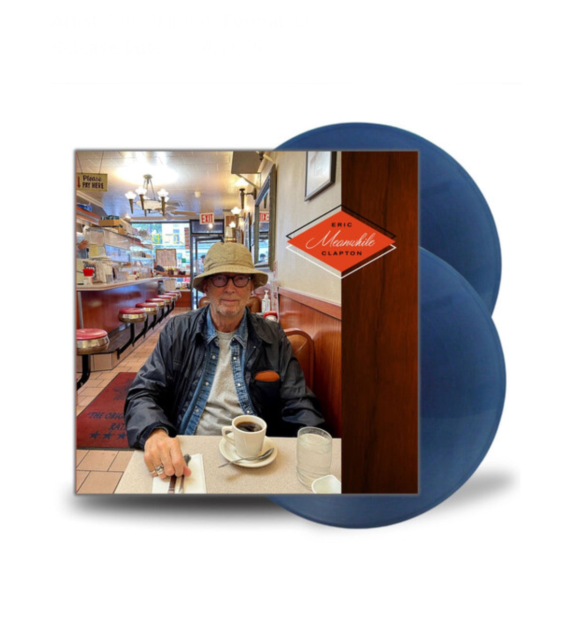 Eric Clapton - Meanwhile (Blue Vinyl 2LP)Release Date: 1/24/2025
