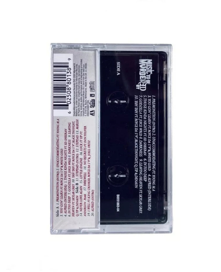 Eminem - Music To Be Murdered By, Translucent Black Cassette Tape