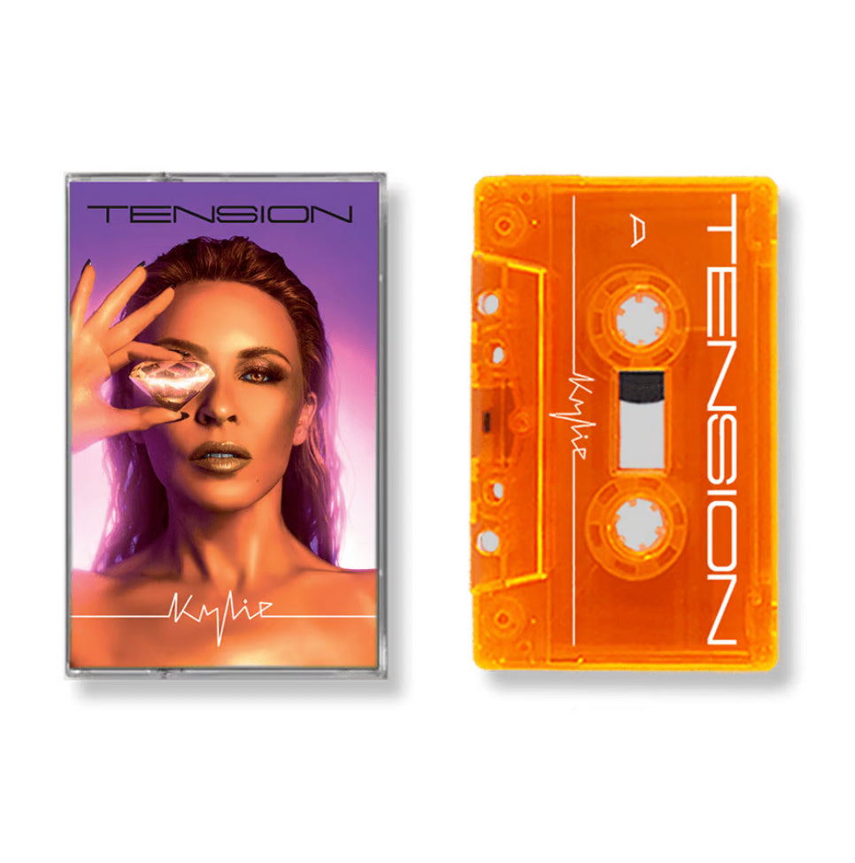 Kylie Minogue - TENSION LTD EDITION ORANGE CASSETTE