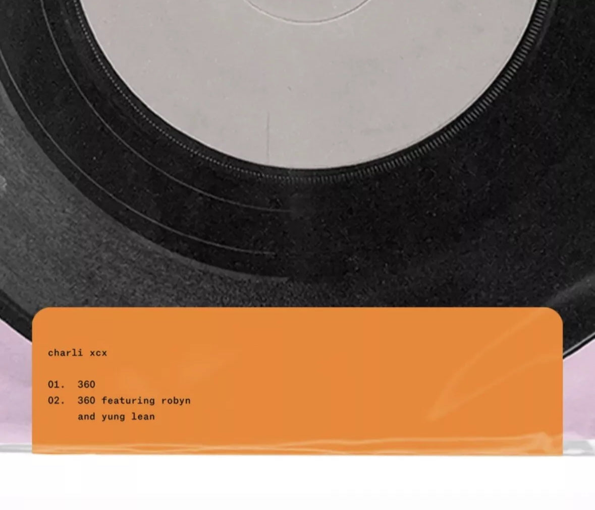 Charli XCX – 360, Spotify Fans First (7" Single Vinyl LP)