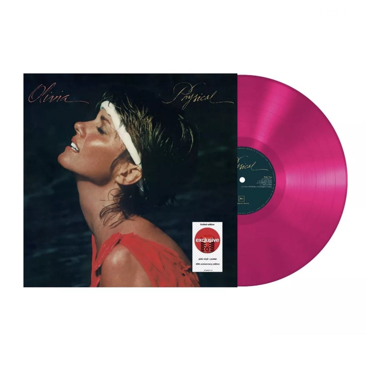 Olivia Newton-John - Physical 40th Anniversary Edition, Pink Vinyl LP