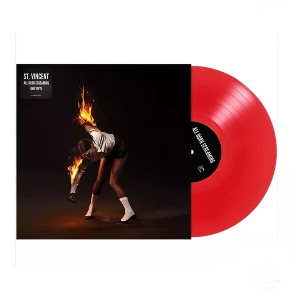 St Vincent - ALL BORN SCREAMING, (EU Import) Red Vinyl LP
