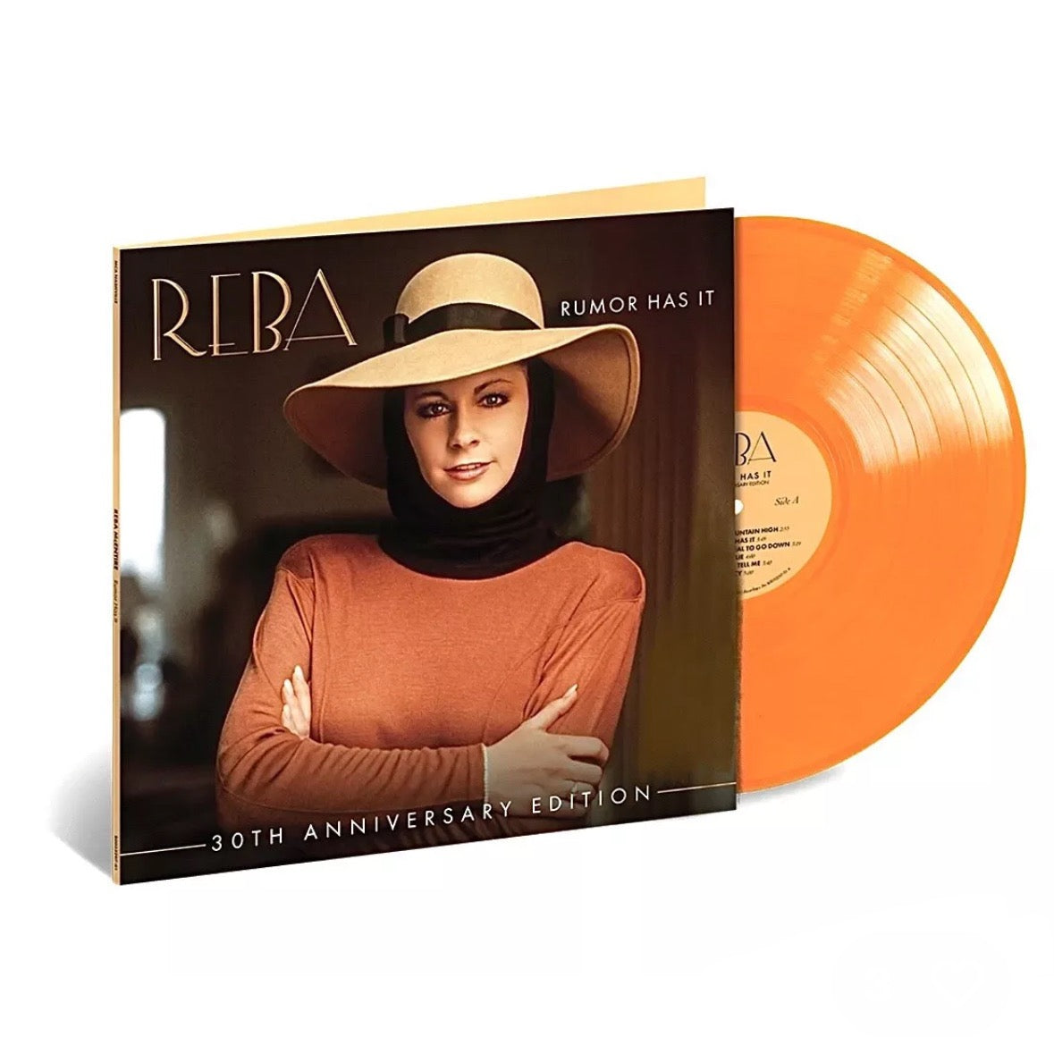 Reba McEntire - Rumor Has It (30th Anniversary Edition) Orange Vinyl LP