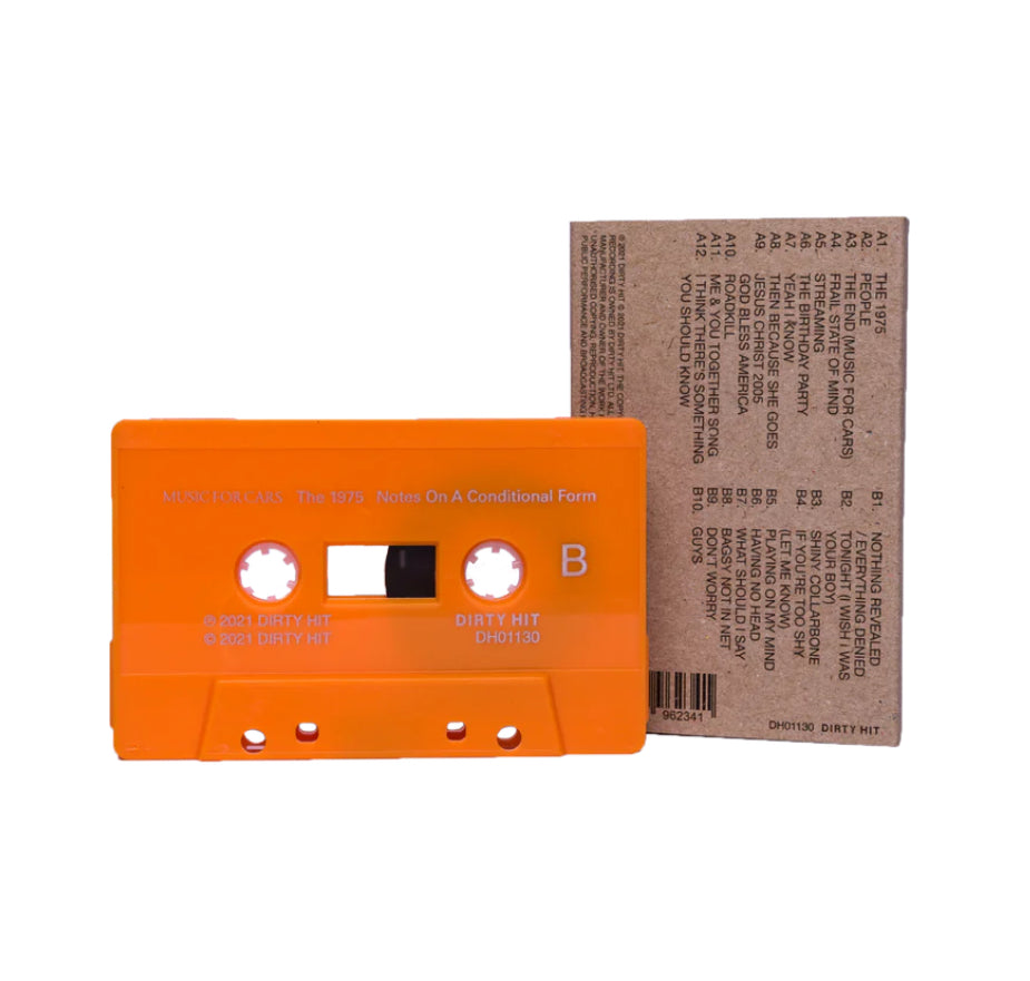 The 1975 - Notes On A Conditional Form, Orange Cassette Australian Only Exclusive