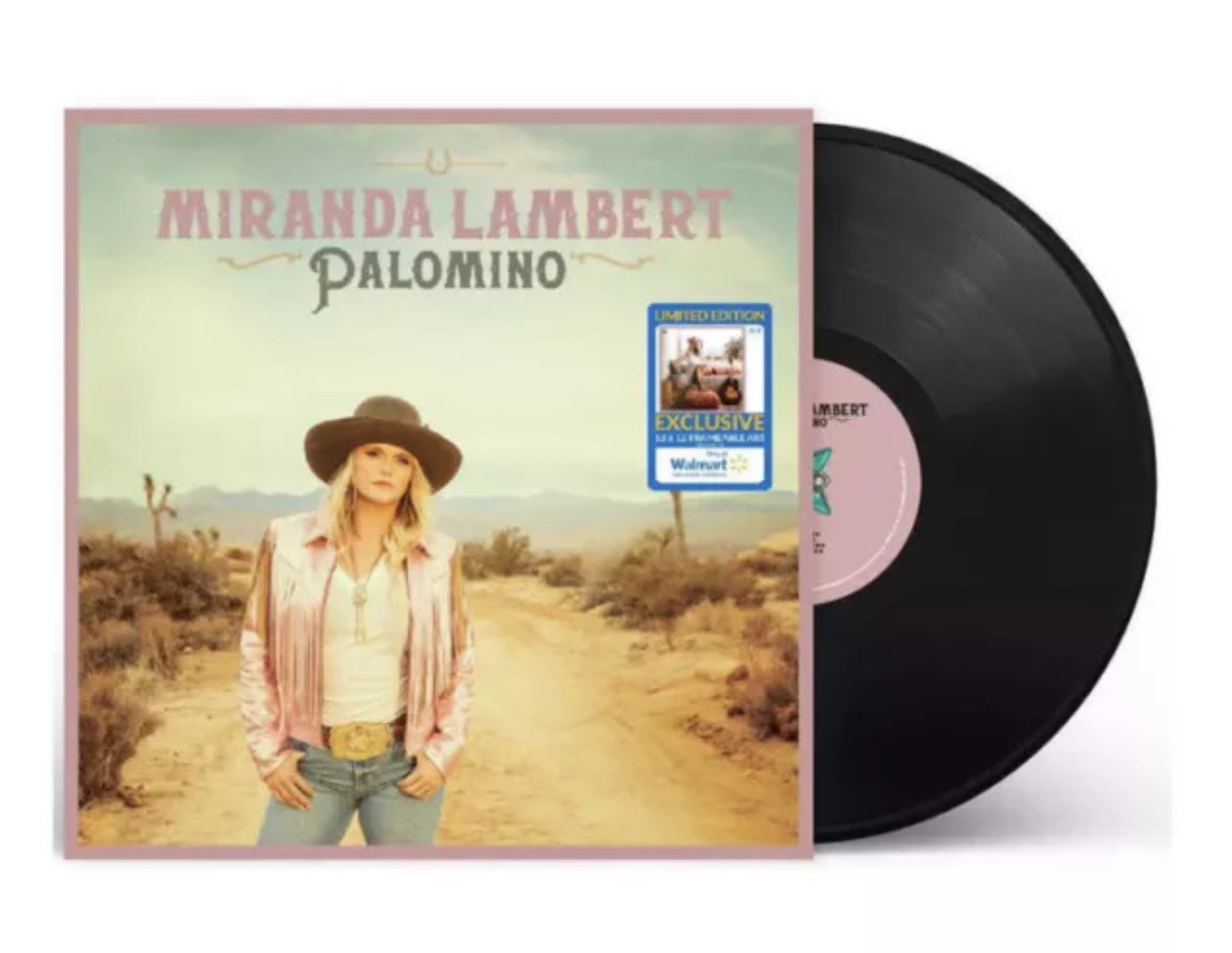 Miranda Lambert - Palomino Exclusive 2LP Vinyl + 12x12 Frameable Art
