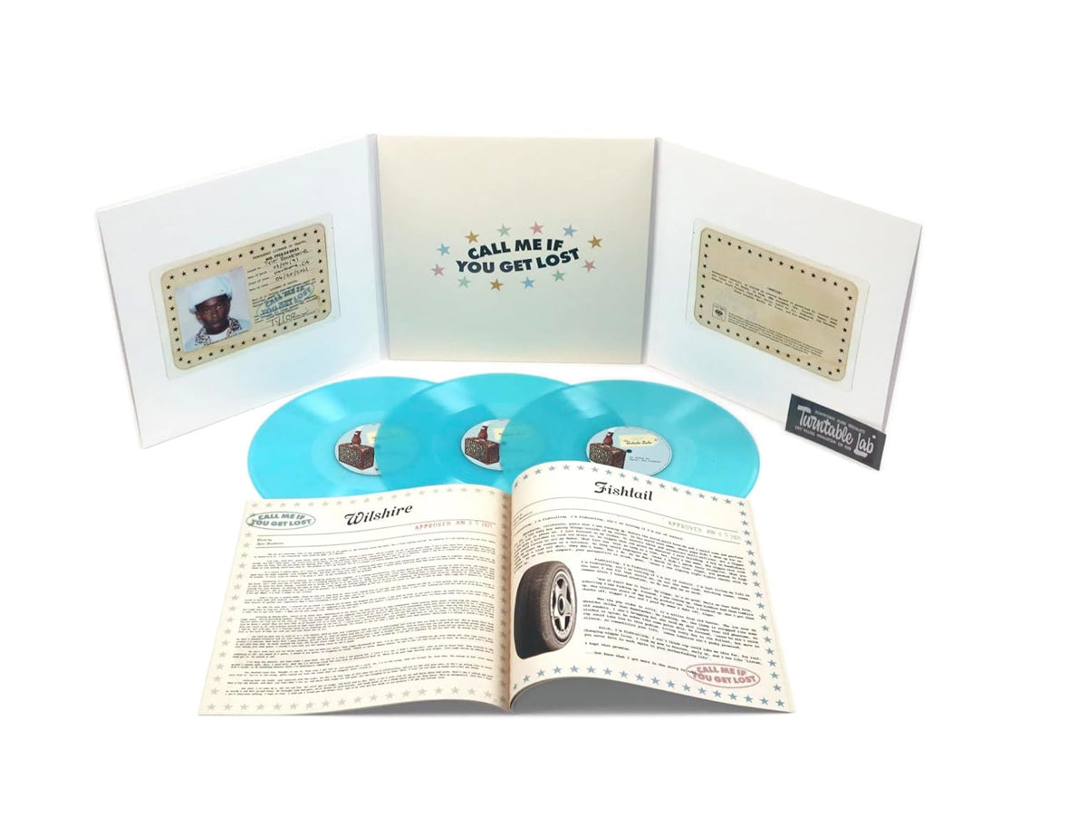 Tyler The Creator - Call Me If You Get Lost: The Estate Sale RARE Exclusive "Geneva Blue" Edition+ 28 Page Booklet Included Inside!