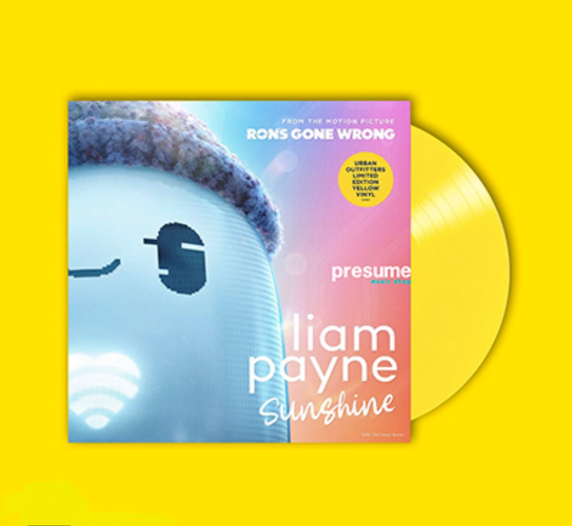 Liam Payne - "Sunshine" Album On Yellow Vinyl