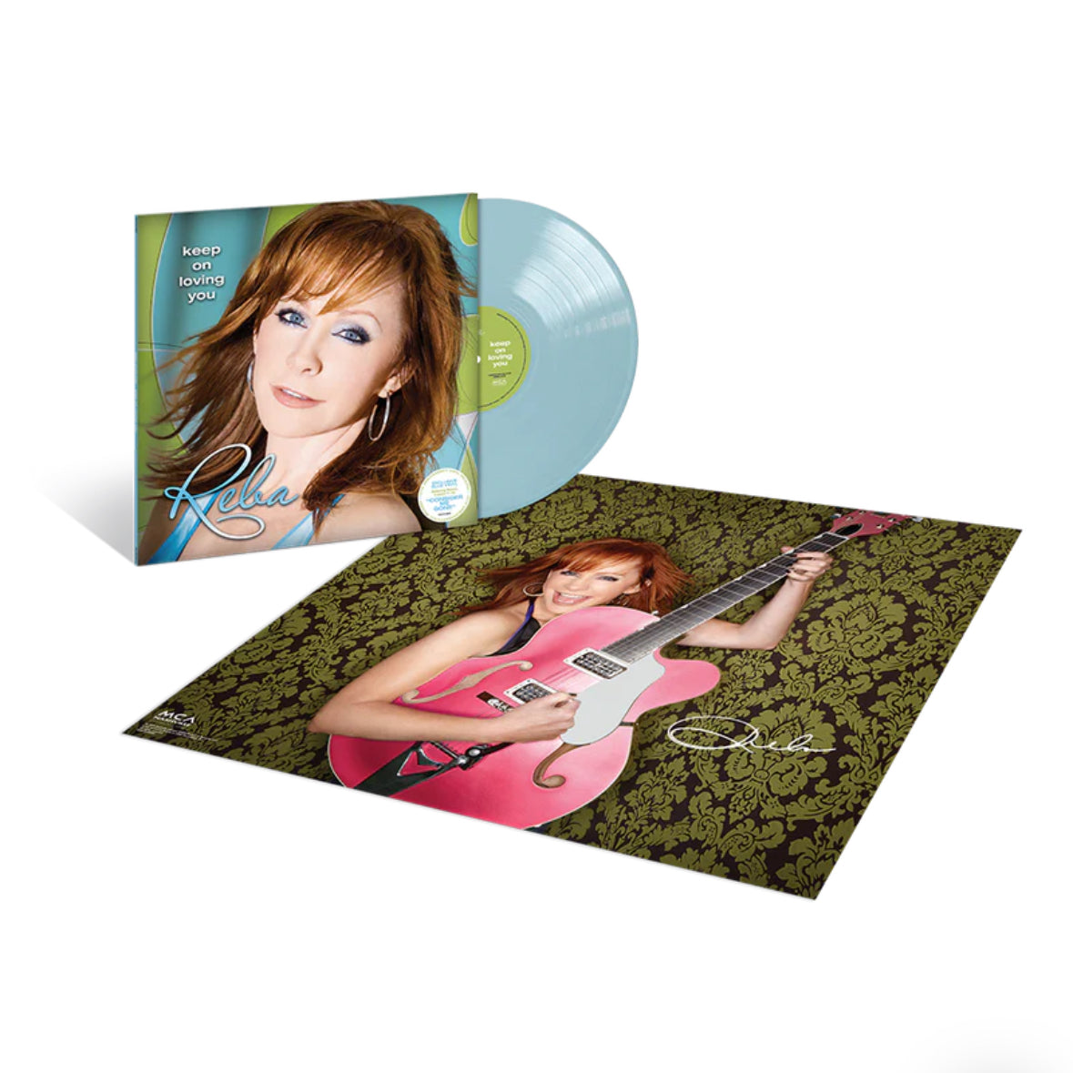 Reba McEntire - Keep On Loving You Limited Edition Light Blue Vinyl LP