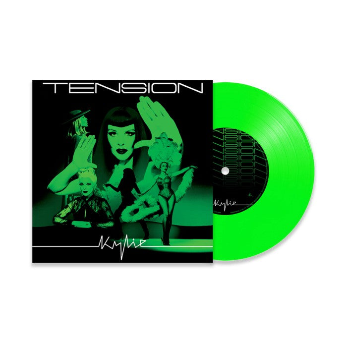 KYLIE MINOGUE - TENSION Single - 7 INCH GREEN VINYL