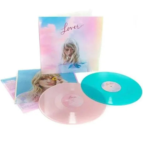Taylor Swift- Lover, Pink/Blue Vinyl 2LP