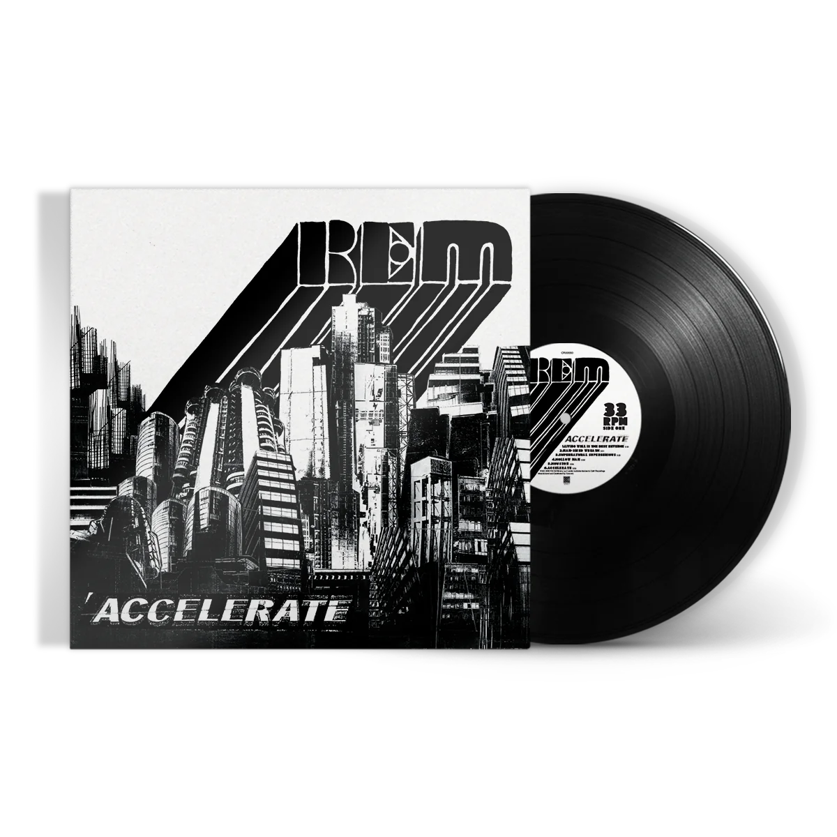 R.E.M. - ACCELERATE (BLACK LP)
