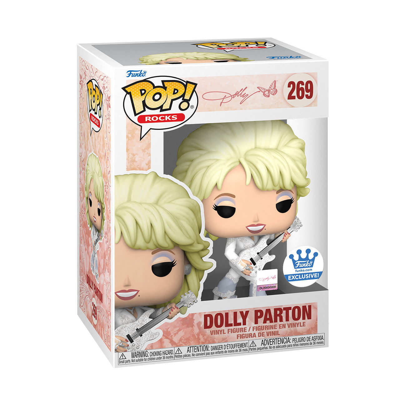 Funko Pop! Vinyl: Dolly Parton - Funko (Exclusive) #269 Vaulted!