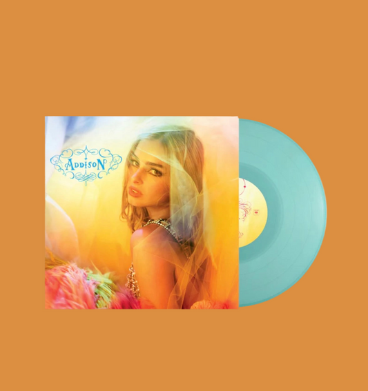 Addison Rae - ADDISON debut album, Exclusive Light Blue Vinyl LP