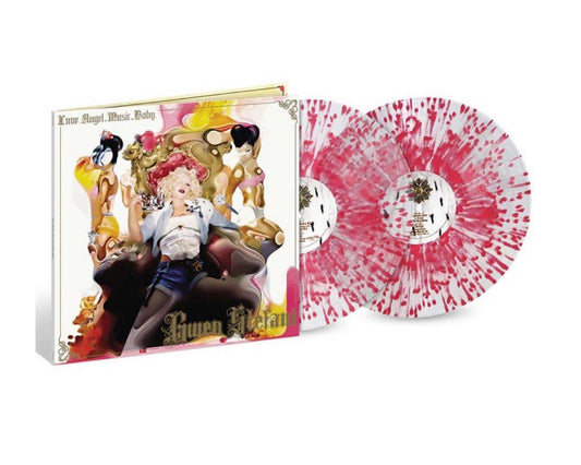 Gwen Stefani — Love. Angel. Music. Baby. L.A.M.B. 20th Anniversary Neon Pink / Clear with Hot Pink Splatter Vinyl LP Record