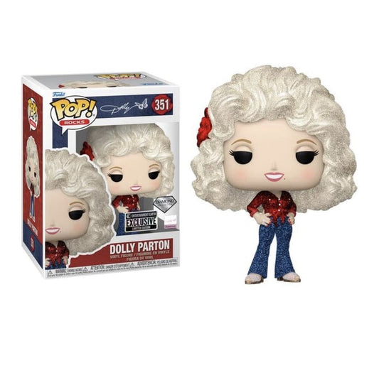 Funko Pop! Rocks Dolly Parton #351 Standard Size Multicolor Vinyl Figure