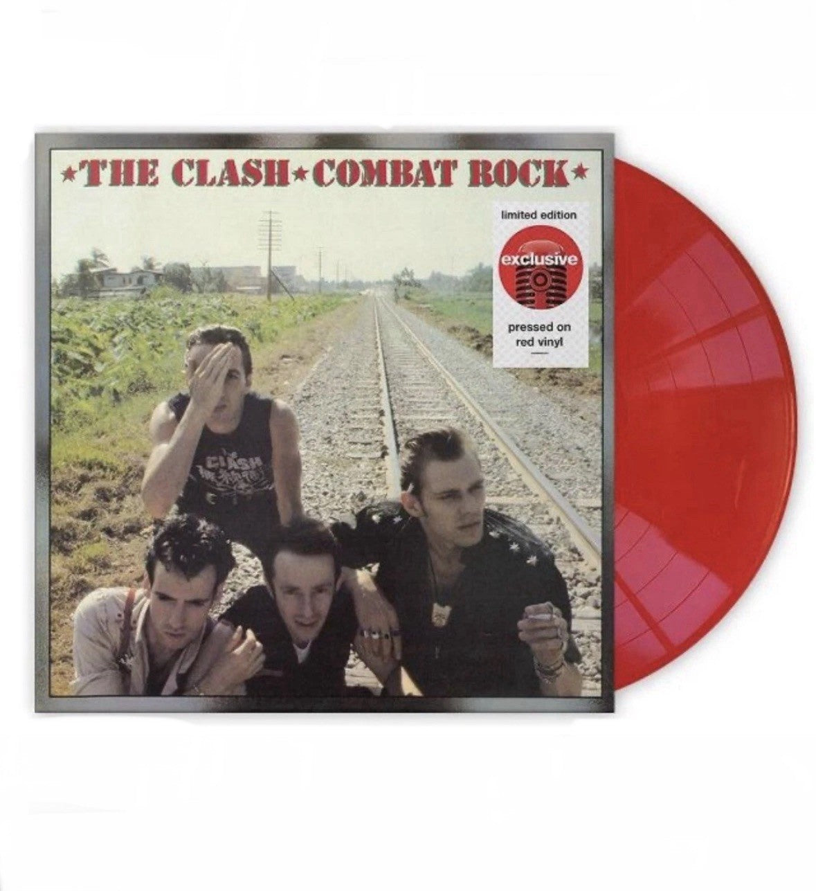 The Clash - Combat Rock - Exclusive Red Vinyl LP