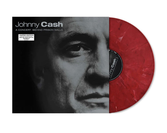 Johnny Cash - A Concert Behind Prison Walls - Red Marble Vinyl LP