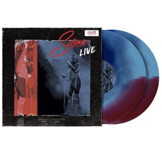 New! SEALED SELENA LIVE REMASTERED WATERCOLOR VINYL 2LP