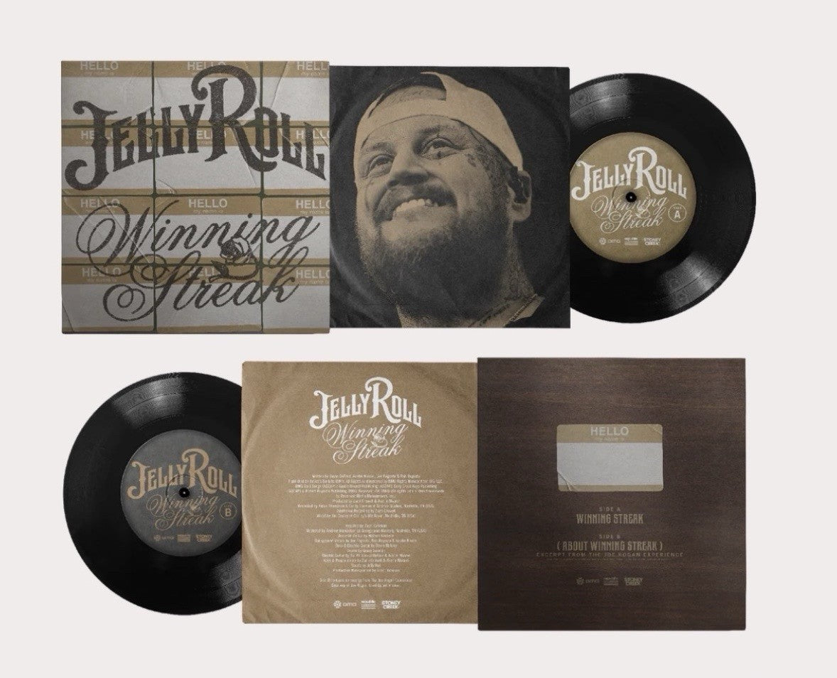 JELLY ROLL - Winning Streak, 45 RPM 7" VINYL, NEW SEALED