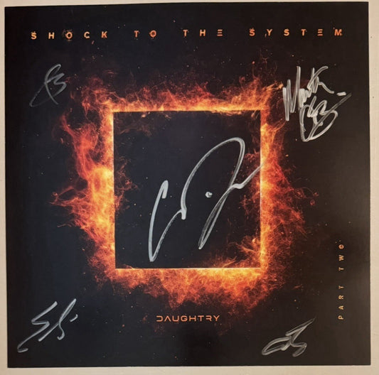 Daughtry - (Autographed) Shock To The System (Part Two) [Orange]