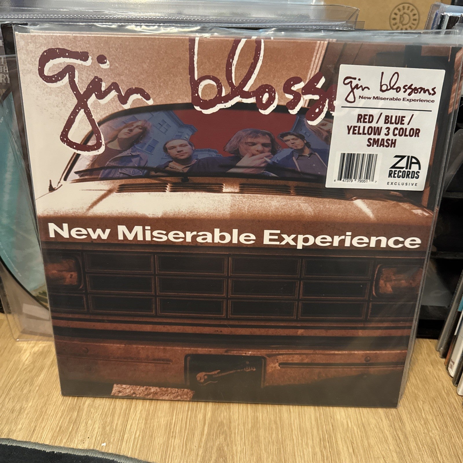 GIN BLOSSOMS New Miserable Experience NEW 2LP 3 COLOR SMASH VINYL/250 W/HYPE 