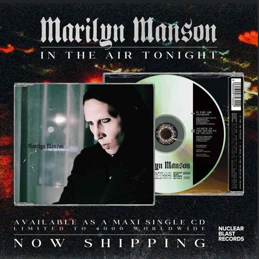 Marilyn Manson - In The Air Tonight Maxi Single CD Limited to 4K Copies NEW 2025